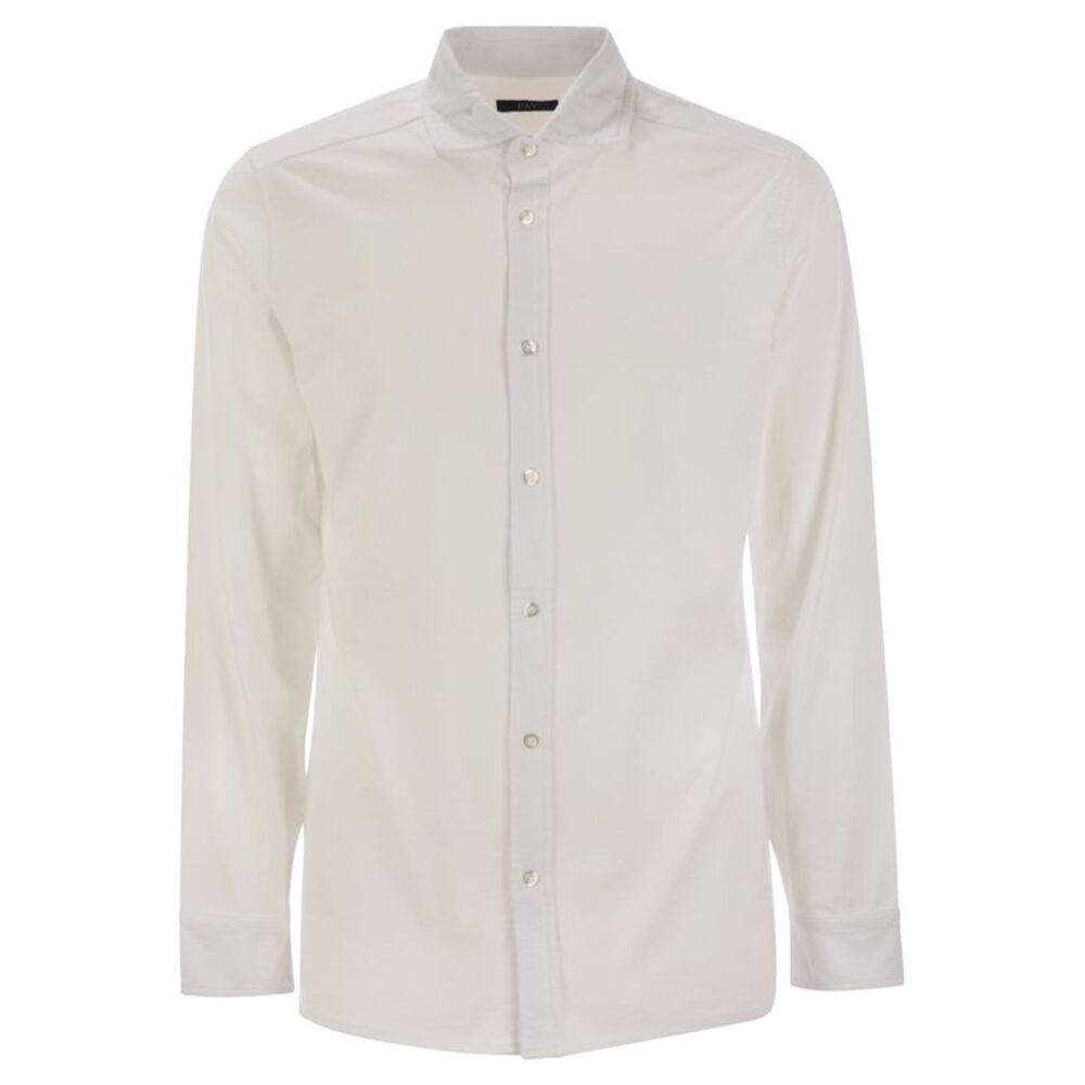 Fay Men Cotton Jersey Shirt